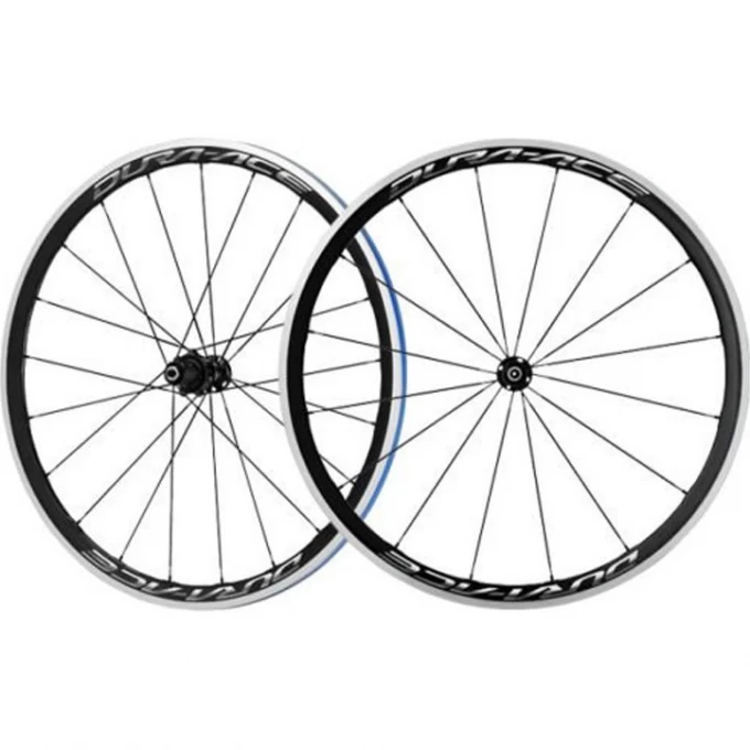 Комплект колес SHIMANO DURA-ACE, R9170, 28", С40, бескамерные, под дисковый тормоз C.LOCK, под оси, с чехлом EWHR9170C40PELB