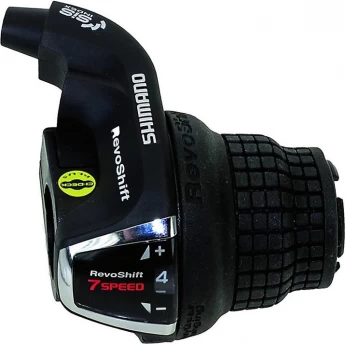 Шифтер SHIMANO TOURNEY, RS35, правый, 7 скоростей, трос 2050мм, без упаковки Шифтер SHIMANO TOURNEY, RS35, правый, 7 скоростей, трос 2050мм, без упаковки