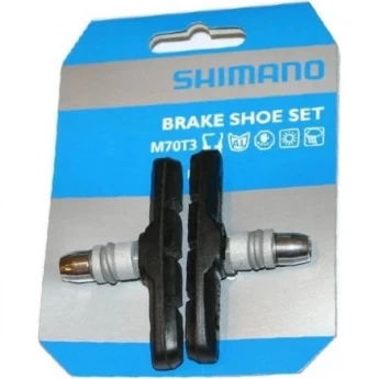 Тормозные колодки SHIMANO для v-brake, M70T3, пара Тормозные колодки SHIMANO для v-brake, M70T3, пара