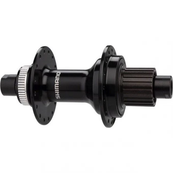 Втулка задняя SHIMANO MT500-B, 28 ОТВ, 12 СК, ПОД QR, OLD 141ММ, ЦВ. ЧЕРНЫЙ EFHMT500BC41AL